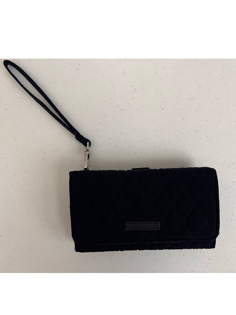 Vera Bradley Tech RFID Smartphone Wristlet Protection Classic Navy